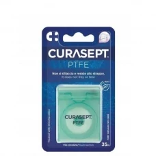 Зубная нить Curasept PTFE плоская с тефлоновым покрытием (35 м.) ЕС