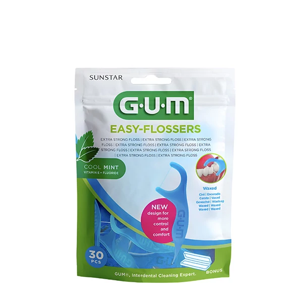 Зубные нити GUM Easy-Flossers Cool Mint (50 шт.) ЕС