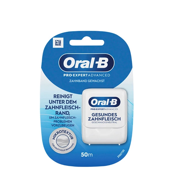 Зубная нить Oral-B Pro-Expert Advanced с воском нейтральная (50 м.) ЕС
