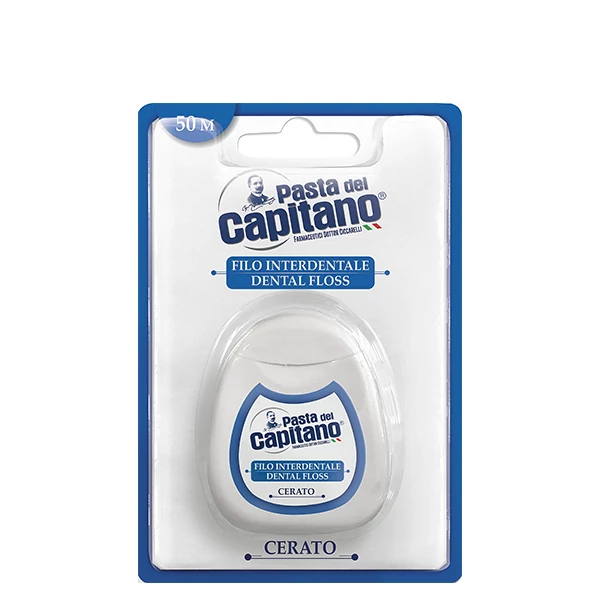 Зубная нить Pasta del Capitano Cerato вощена (50 м.) ЕС