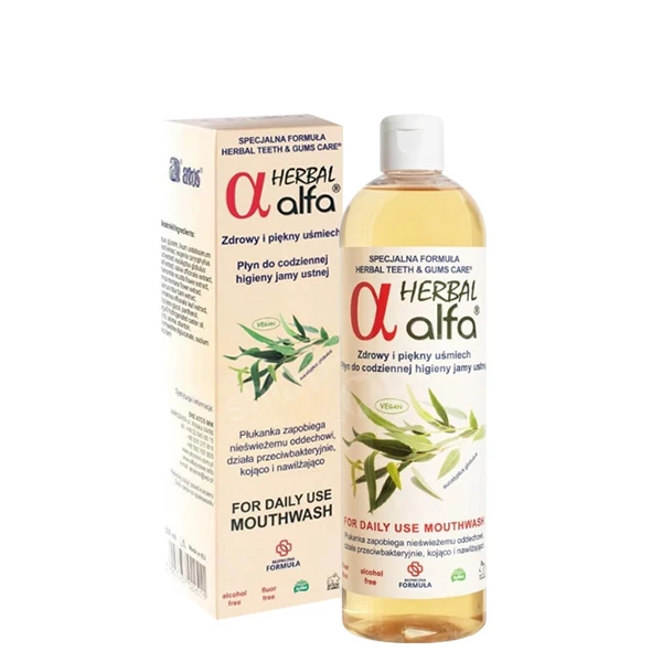 Ополаскиватель Alfa Herbal травяной (Без фтора) (500 мл.) ЕС