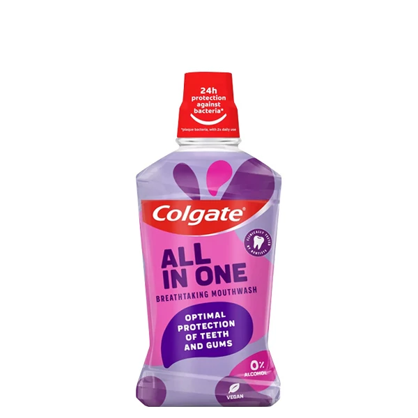 Ополаскиватель Colgate All In One без спирта (500 мл.) ЕС