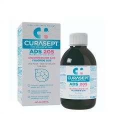 Ополаскиватель для рта Curasept ADS 205 с хлоргексидином 0,05% (200 мл.) ЕС