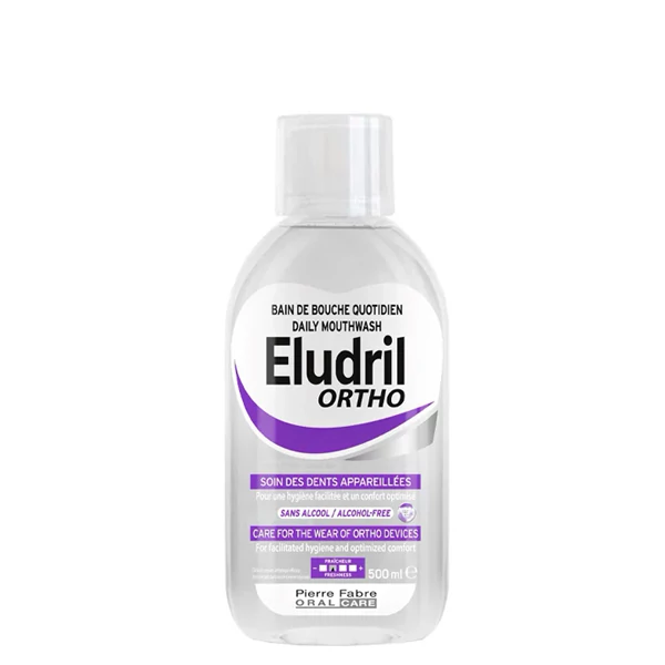 Ополаскиватель Eludril Ortho ортодонтический (500 мл.) ЕС