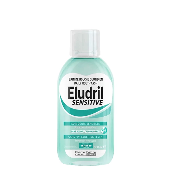 Ополаскиватель Eludril Sensitive для чувствительных зубов (500 мл.) ЕС