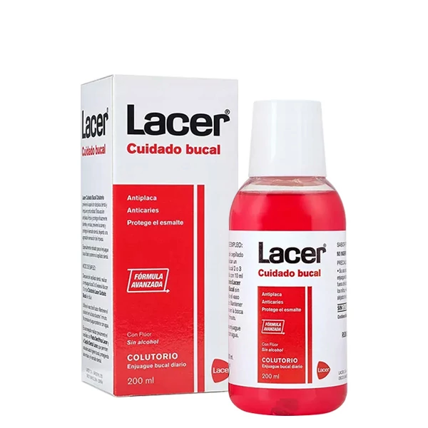 Ополаскиватель Lacer без спирта (200 мл.) ЕС