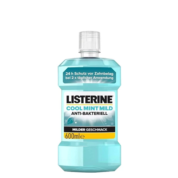 Ополаскиватель для рта Listerine Cool Mint Антибактериальный (600 мл.) ЕС