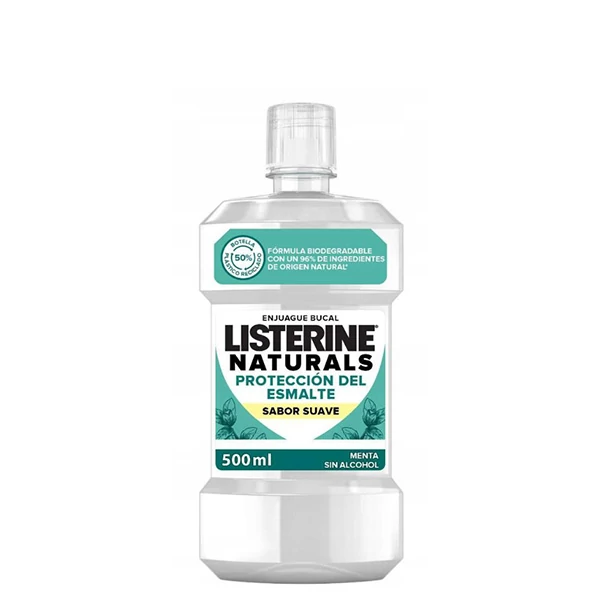 Ополаскиватель Listerine Naturals Teeth Protection без алкоголя (500 мл.) ЕС