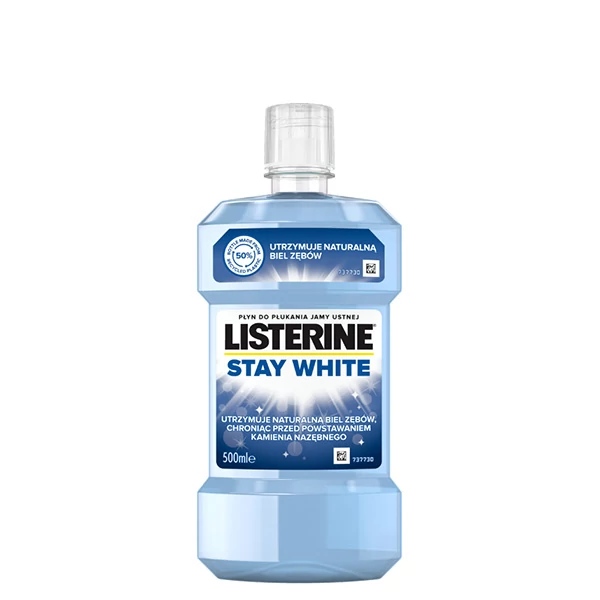 Ополаскиватель Listerine Stay White для отбеливания (500 мл.) ЕС