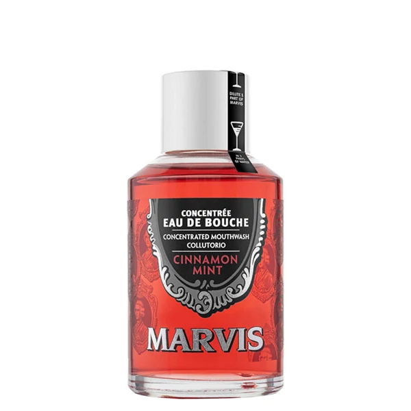 Ополаскиватель для полости рта MARVIS Cinnamon Mint Eau De Bouche со вкусом корицы и мяты (120 мл.)