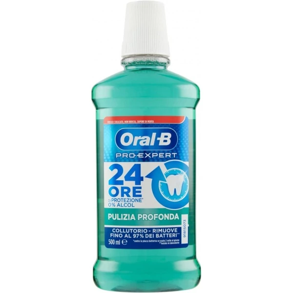 Ополаскиватель для полости рта Oral-B Pro-Expert Deep Clean Mild Mint (500 мл.) ЕС
