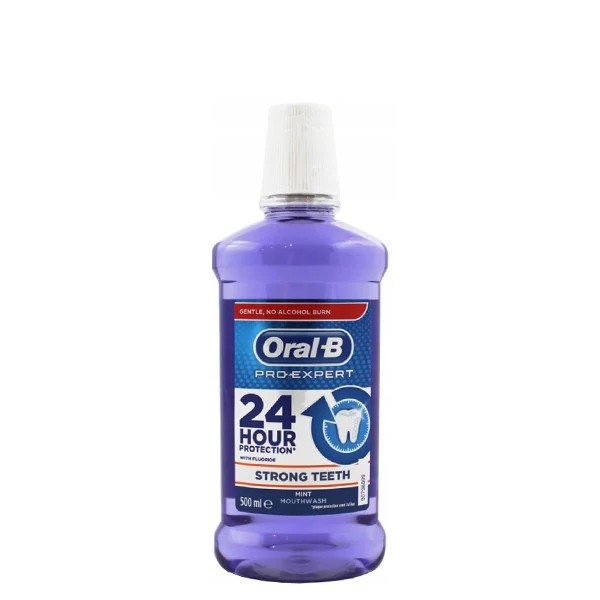 Безалкогольный Ополаскиватель Oral-B Pro - Expert Strong Teeth Mouthwash Мята 500 мл