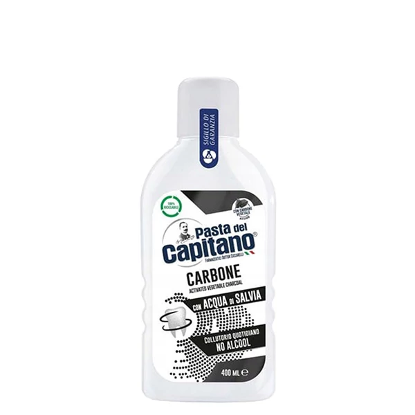 Ополаскиватель для рта Pasta del Capitano Carbone (400 мл.) ЕС