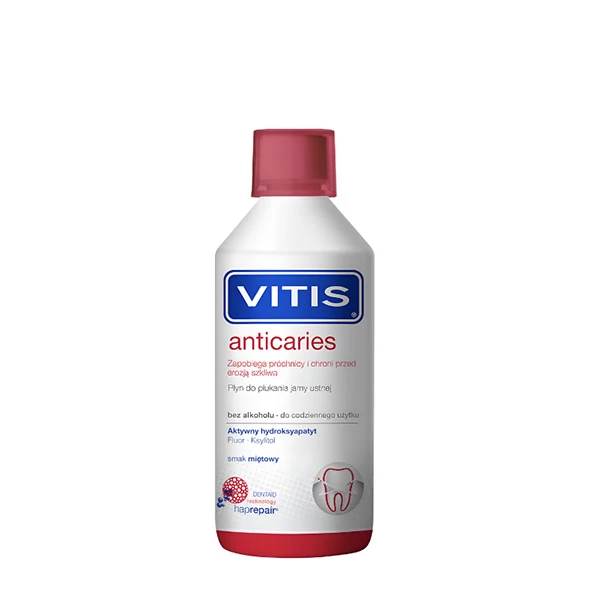 Ополаскиватель для рта Vitis Anticaries (500 мл.) ЕС