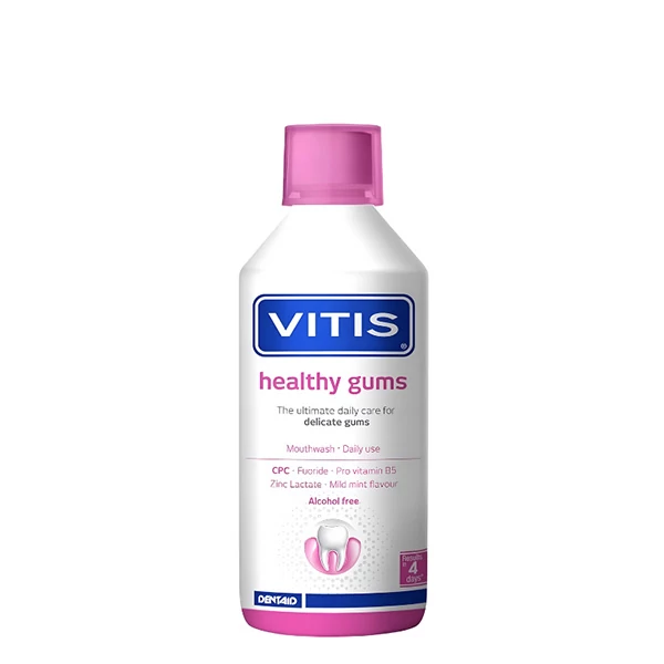 Ополаскиватель для рта Vitis Healthy Gums (500 мл.) ЕС