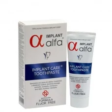 Зубная паста Alfa Implant Care для ухода за имплантатами (с хлоргексидином) (75 мл.) ЕС