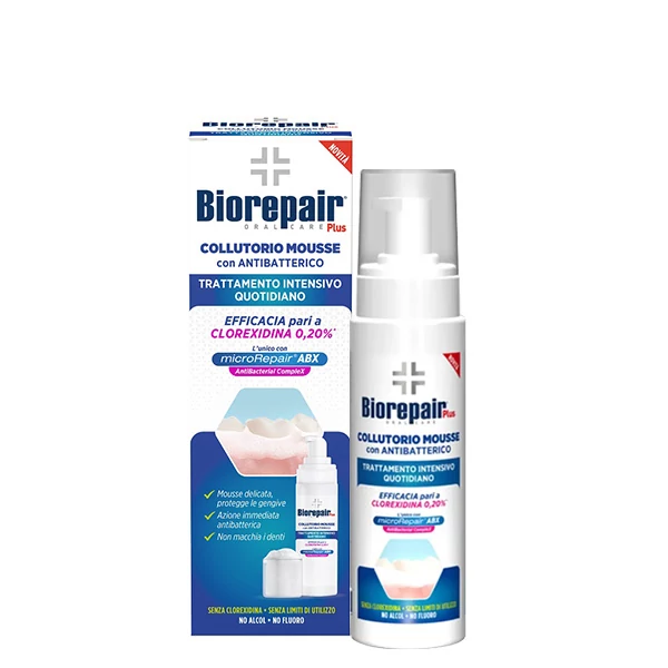 Зубной мусс Biorepair Antibatterico Intensivo (200 мл.)