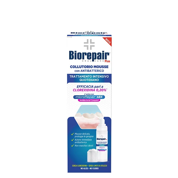 Зубной мусс Biorepair Antibatterico Intensivo (200 мл.)