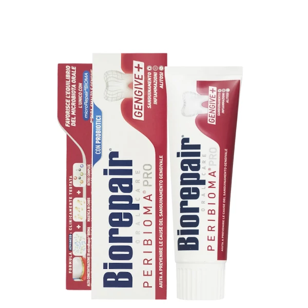 Зубная паста Biorepair PERIBIOMA Pro для поддержания микрофлоры полости рта (без фтора) (75 мл.)