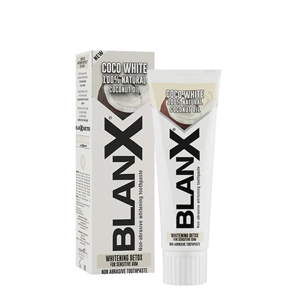 Зубная паста BlanX Coco White для отбеливания (75 мл.) ЕС