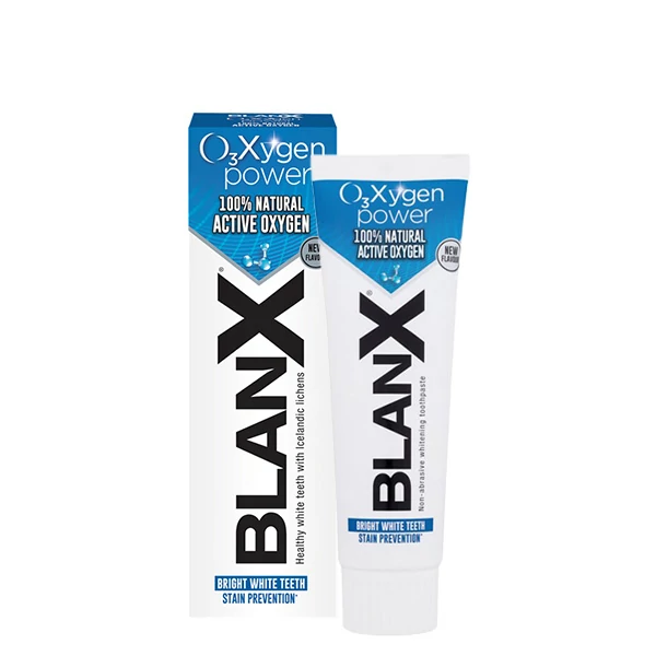 Зубная паста BlanX O3X Oxygen Power для отбеливания (75 мл.) ЕС