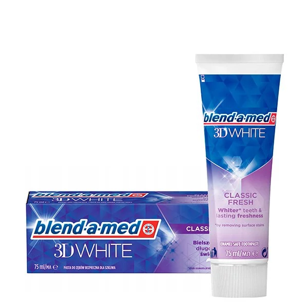 Зубная паста Blend-A-Med 3D White Classic Fresh (75 мл.) ЕС