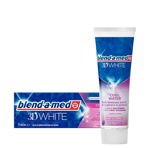 Зубная паста Blend-A-Med 3D White Cool Water (75 мл.) ЕС