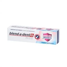 Клей для зубных протезов Blend-a-dent Plus Frisch со вкусом мяты и свежести (40 г.) ЕС