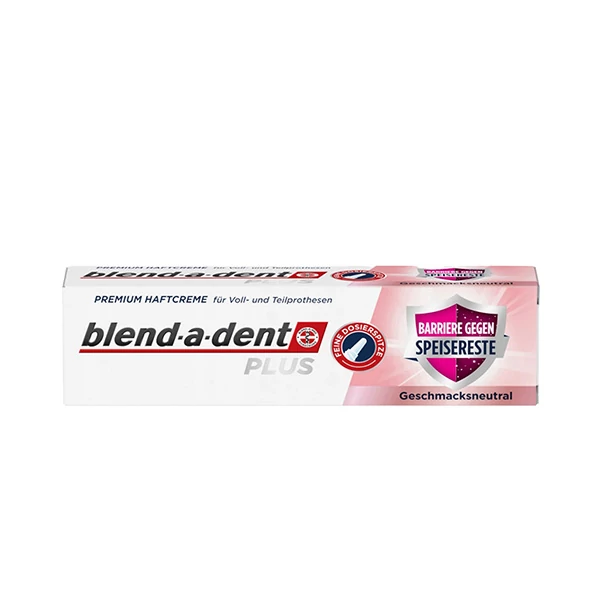 Клей для зубных протезов Blend-a-dent Plus Neutral с нейтральным вкусом (40 г.) ЕС