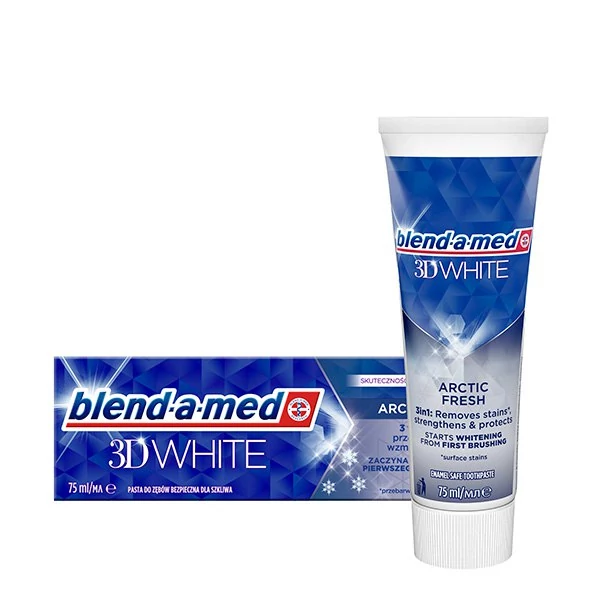 Зубная паста Blend-a-med 3D White Арктическая свежесть (75 мл.) ЕС