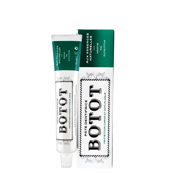 Зубная паста Botot со вкусом мяты и эвкалипта (75 мл.) ЕС