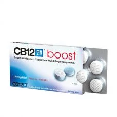 Жевательная резинка CB12 Boost Stong с ксилитом и мятным вкусом (10 шт.) ЕС