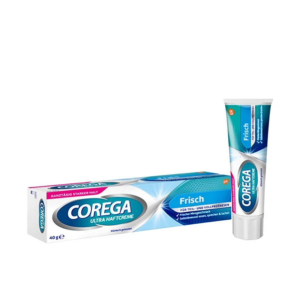 Крем для зубных протезов COREGA Frisch со вкусом мяты (40 г.) ЕС