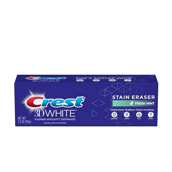 Зубная паста Crest 3D White Stain Eraser Fresh Mint (99 г)