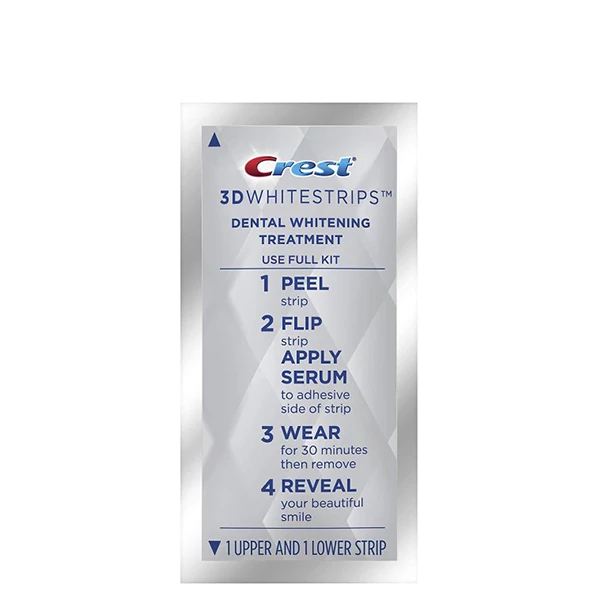 Отбеливающие полоски Crest 3D White Whitestrips Charcoa Mint (1 шт.)