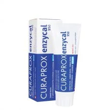 Мягкая профилактическая зубная паста Curaprox Enzycal 950ppmF для укрепления эмали (10 мл.) ЕС