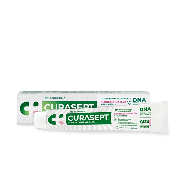Гель-паста Curasept ADS 0.20 с хлоргексидином и экстрактом гамамелиса (75 мл) ЕС
