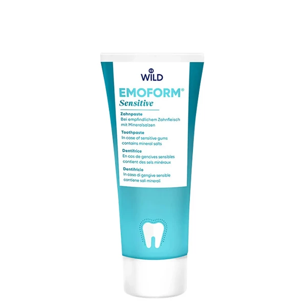 Зубная паста Dr.Wild EMOFORM Sensitive с минеральными солями (75 мл.) ЕС