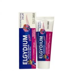 Зубная детская паста Elgydium Kids со вкусом малины и клубники 3-6 лет (50 мл.) ЕС