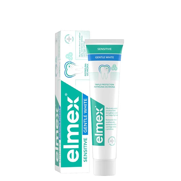 Зубная паста Elmex Sensitive Gentle Whitening для отбеливания (75 мл.) ЕС