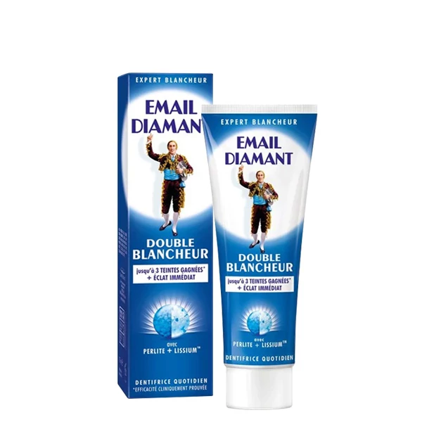 Зубная паста Email Diamant Double Blancheur для отбеливания (75 мл.) ЕС