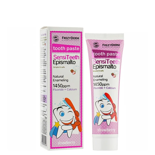 Детская зубная паста FrezyDerm SensiTeeth 1450 ppm от 6 лет (50 мл.) ЕС
