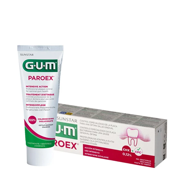 Зубная паста GUM Paroex с хлоргексидином (75 мл.) ЕС