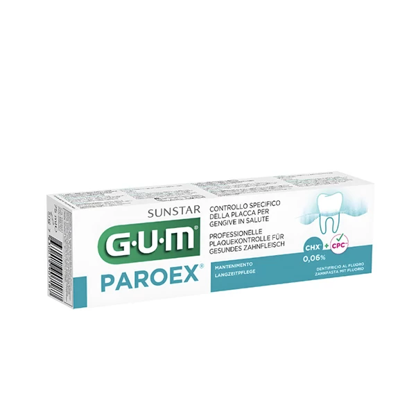 Зубная паста GUM Paroex Prevention 0,06% с хлоргексидином (75 мл) ЕС