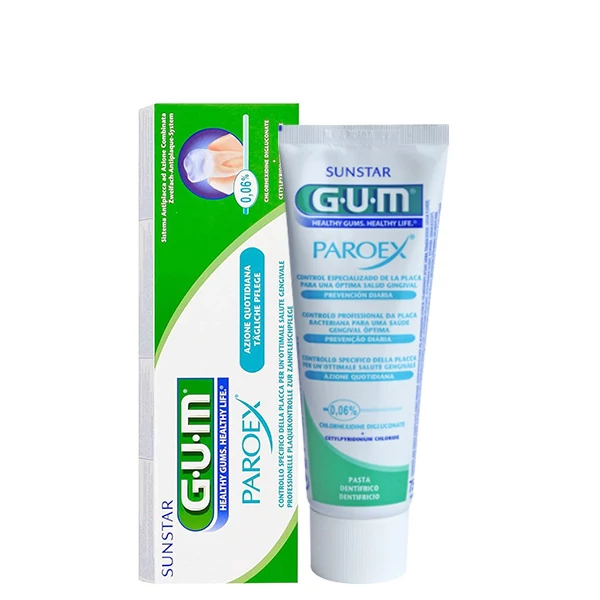 Зубная паста Gum Sunstar Paroex для ежедневного ухода (75 мл.) ЕС