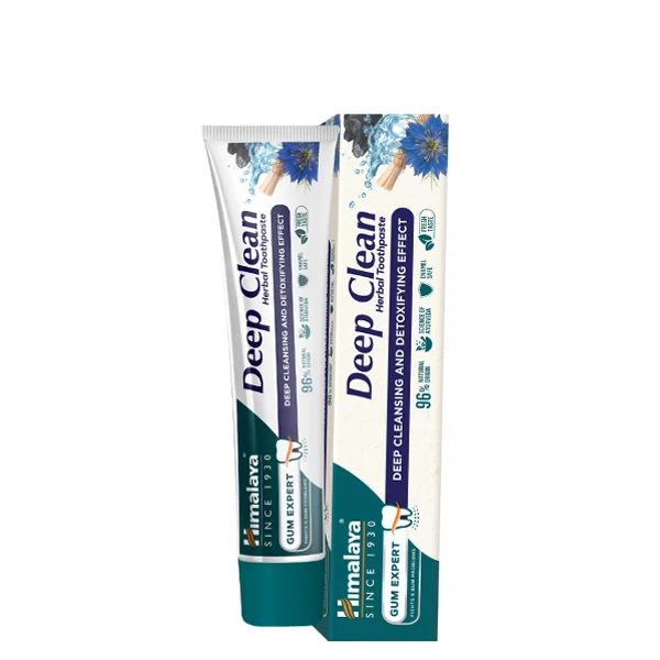 Зубная паста Himalaya Deep Clean без фтора (75 мл.) ЕС