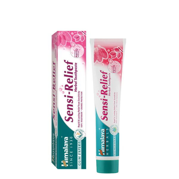 Зубная паста Himalaya Sensi-Relief для чувствительной кожи без фтора (75 мл.)