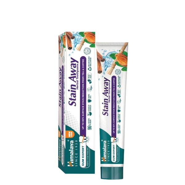 Зубная паста Himalaya Stain Away Herbal для удаления пятен (75 мл.) ЕС