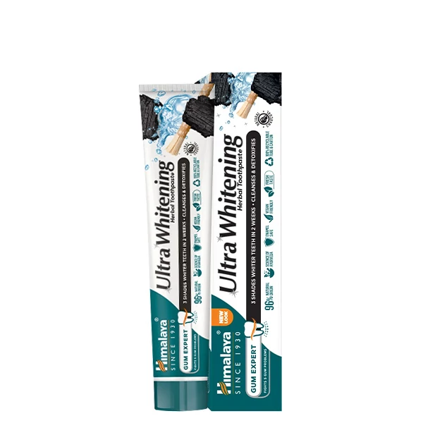 Зубная паста Himalaya Ultra Whitening с активированным углем (75 мл.) ЕС
