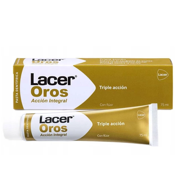 Зубная паста Lacer Oros тройного комплексного действия (75 мл.) ЕС